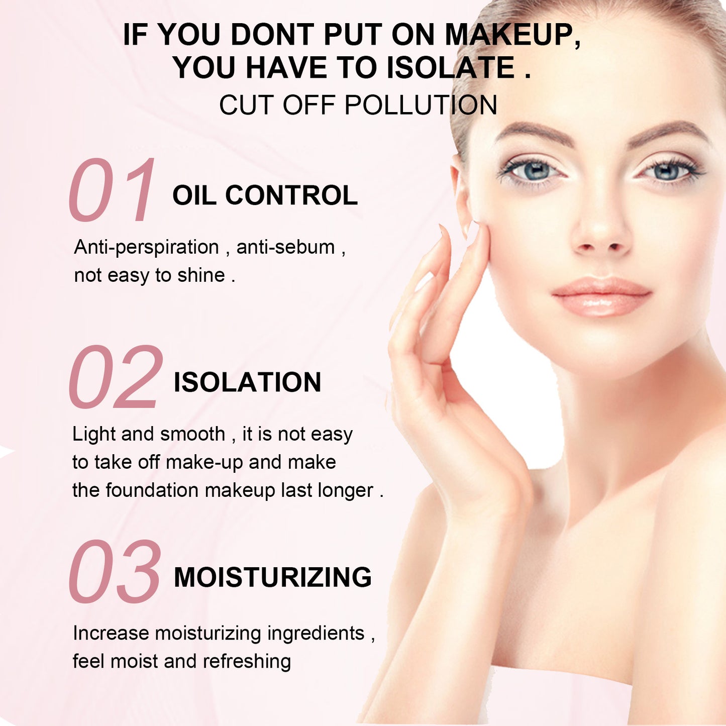 Pre Makeup Priming Gel Pre Makeup Moisturizing And Firming Skin Isolation Priming Concealer