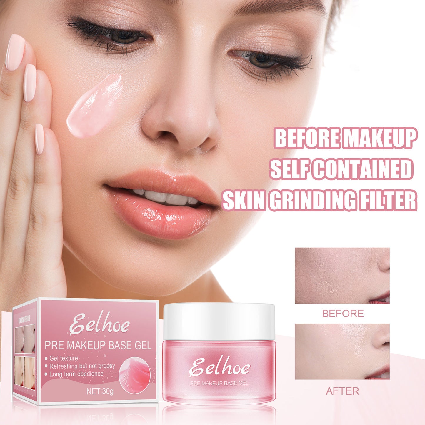 Pre Makeup Priming Gel Pre Makeup Moisturizing And Firming Skin Isolation Priming Concealer