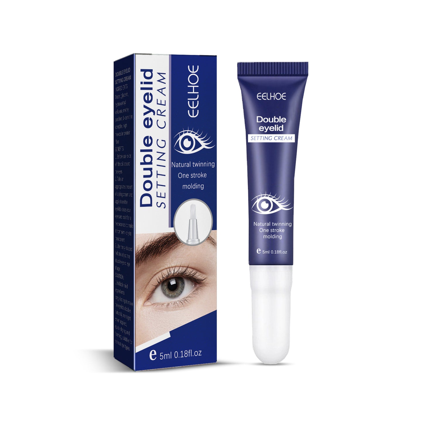 Double Eyelid Setting Cream, Traceless, Invisible, Long-lasting Waterproof, Firming, Natural, Quick-drying, Beauty Cream For Big Eyes