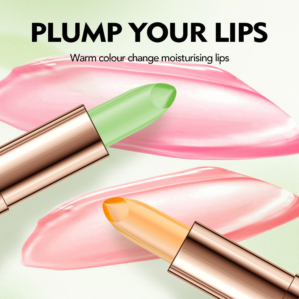 Aloe Temperature Change Lipstick Lip Balm No Stain On Cup
