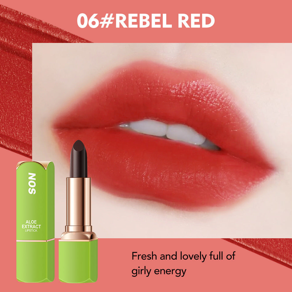 Aloe Temperature Change Lipstick Lip Balm No Stain On Cup